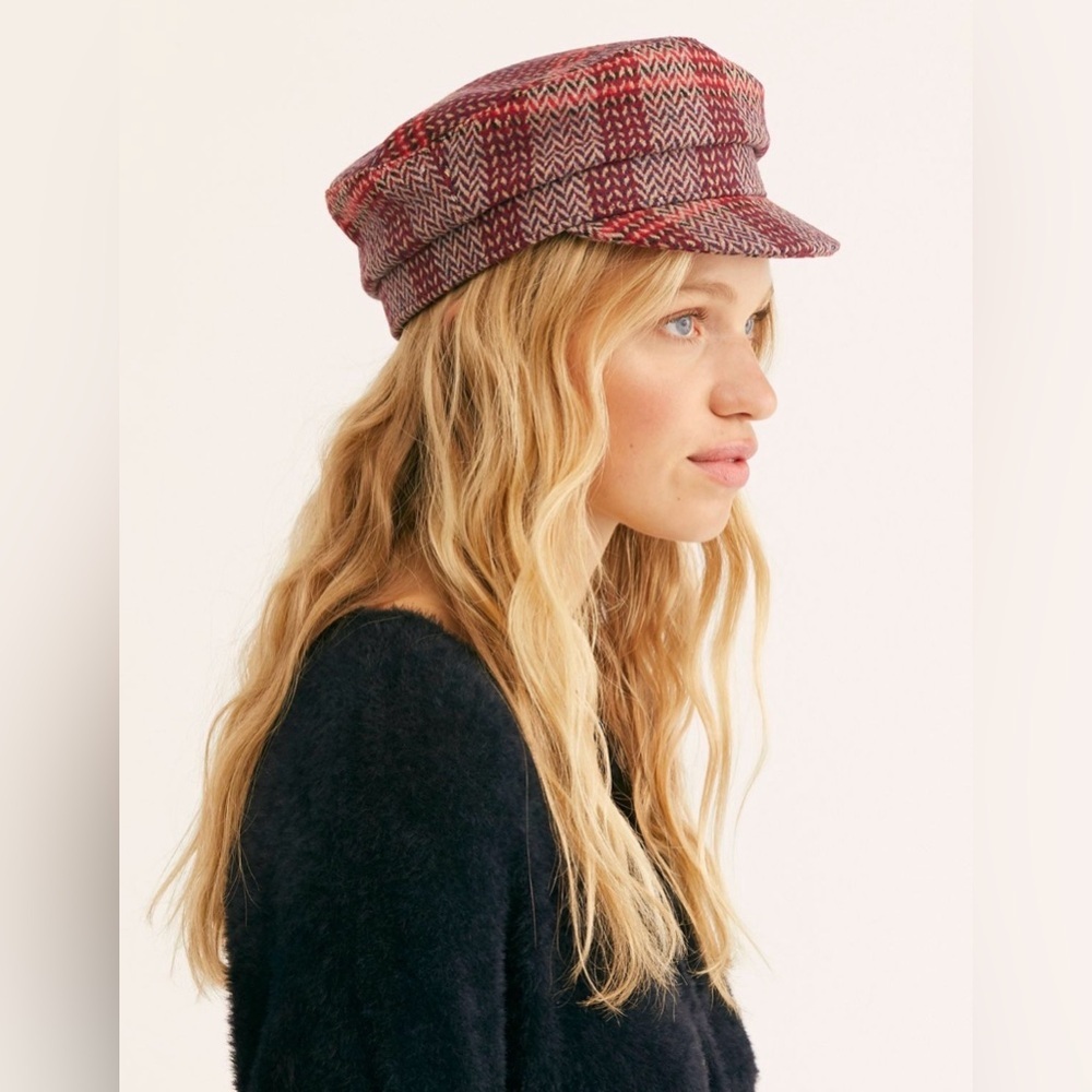 Free People Ringo Patterned Lieutenant Hat - Picture 4 of 4
